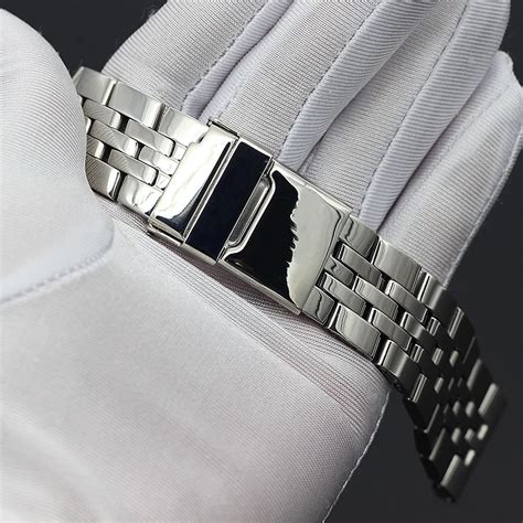 breitling stainless steel watch strap